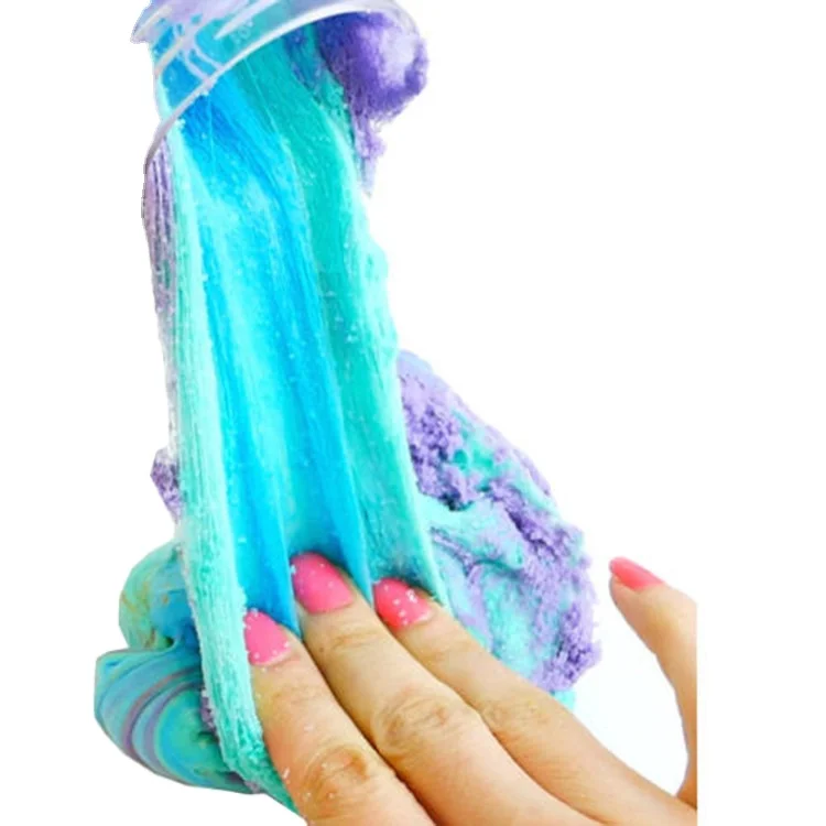 New Magic Toy Moon Cotton Cloud Candy Cool Slime for Kids Pu Unisex Fluffy Slime Kids Toys Free Shipping 5 to 7 Years Support 6+