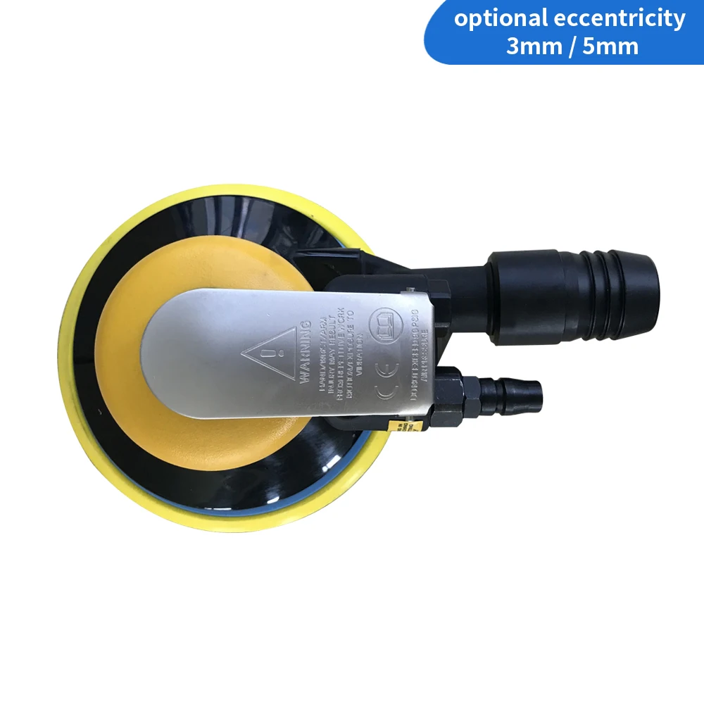 OLYM Factory OEM 6 inch 150mm vibrating dustless random orbital sander sanding machine polisher air pneumatic sanders