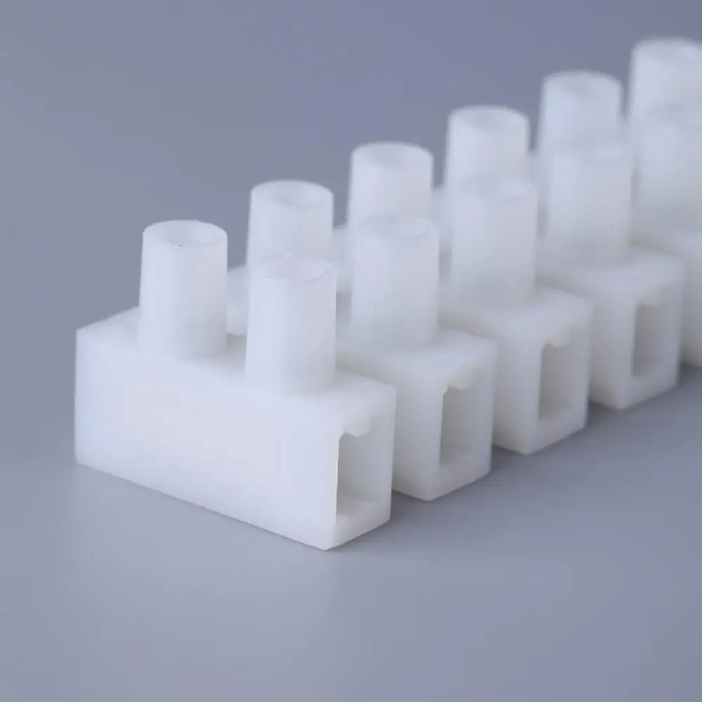 500V Nylon PA terminal Block PA12 wires 6.0mm2 AWG10 wires connecting screw-type cable joint connector