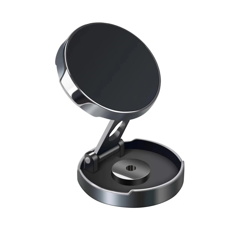 Car strong magnetic bracket folding telescopic rotation magnetic cellphone holder car mount mobile phone stand