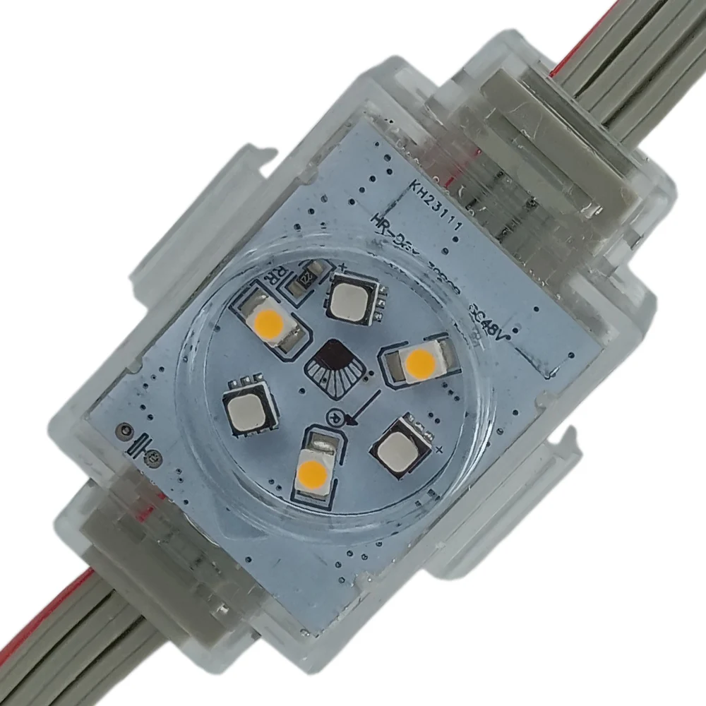 New smart christmas permanent 48v 0.72w rgb dmx christmas led point lights