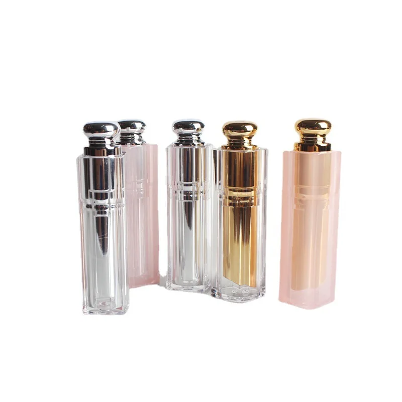 DIY Body Fragrance Stick Oblique Lipstick Tube Cosmetics Empty Packaging Plastic Direct Irrigation Lipstick Tubes with 11.1 Mold