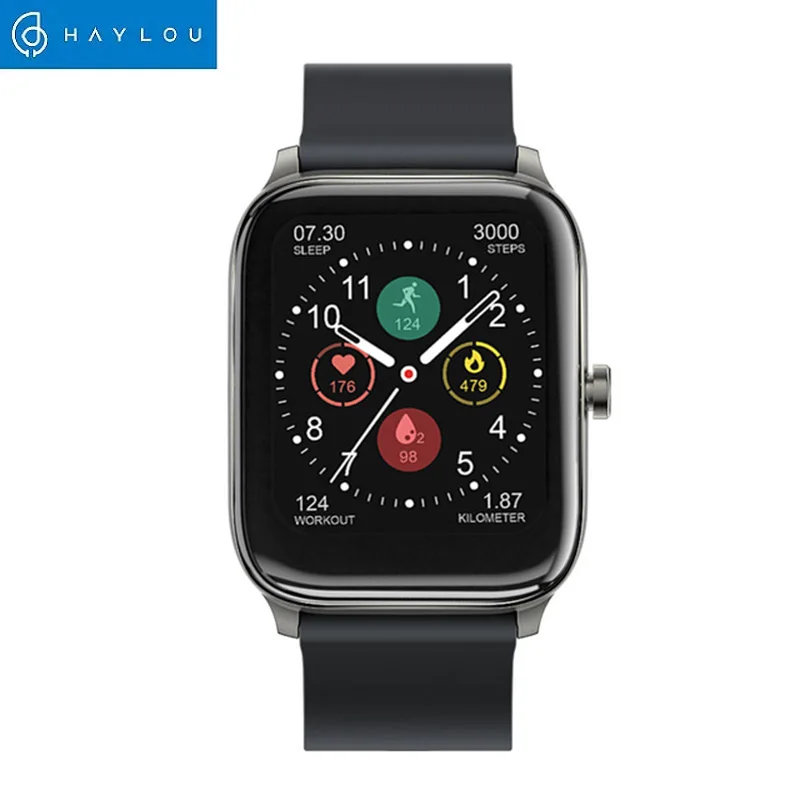 HD Full 1.69 Inch Touch Screen Haylou GST IP68 Waterproof LS09b SmartWatch Light Smart Watch