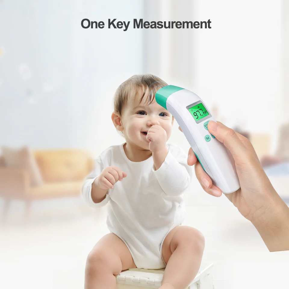 Dedakj Factory Medical Home Digital Forehead Thermometer For Baby And Adult Approved infrared thermometer
