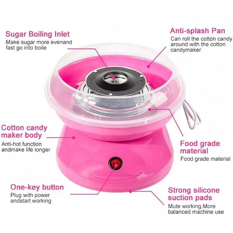 top list Automatic Continuous Aerator Shape Deposit Small Cotton Candy Production Line Marshmallow Make Machine