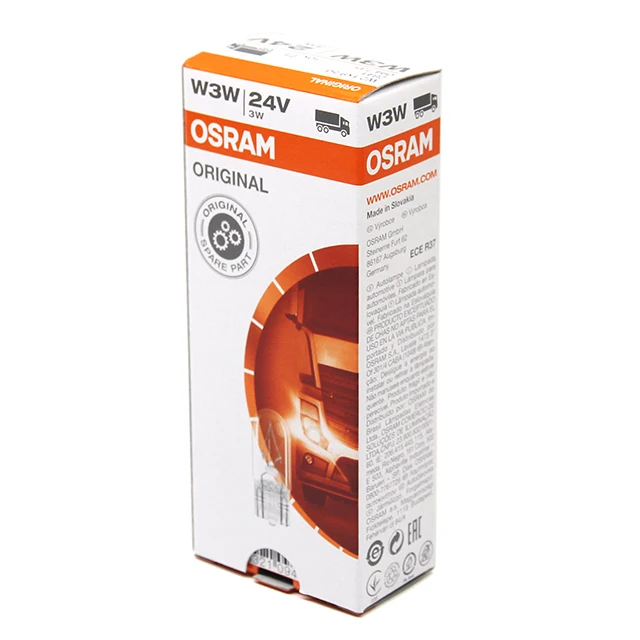Osram 2841 W3W 24V 3W Made in Slovakia W2.1*9.5d Halogen bulb Truck Bulbs