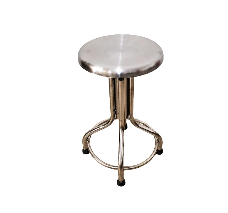 Последний день, специальное предложение, современная школа, больница, лаборатория, барная мебель, нержавеющая сталь, серебряный круглый стул медсестры, стул