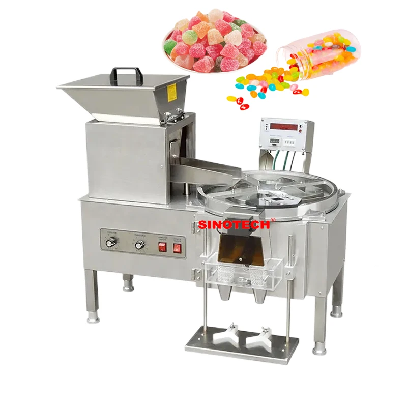 Semi-AutoYL-2  Gummy Counter Equipment Edible Vitamin Candy Tablet Counting Machine