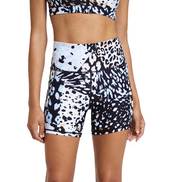 
Womens Pro Compression Yoga Running Workout Biker Shorts Spandex Athletic Tights 