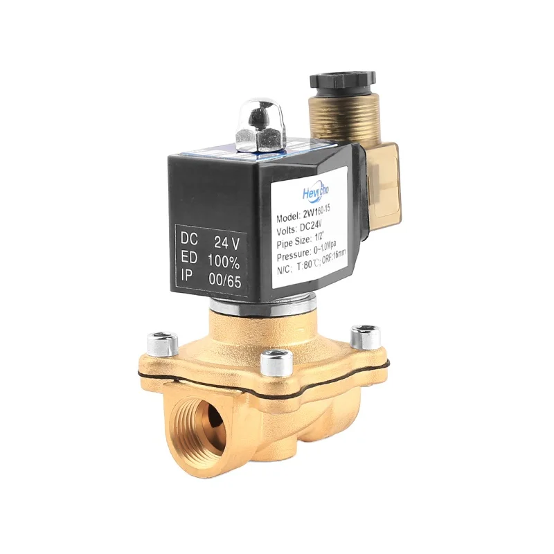
2WB 160-15 1/2Inch DC24V Directing Acting Type Normally Closed water Solenoid Valve 