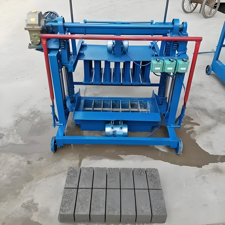 qtj4-40 cement brick making machine on sale price list of concrete hollow block making machine