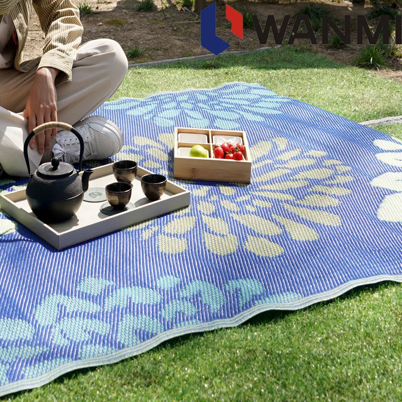 Easy Clean UV Protection Waterproof PP Polypropylene Plastic Outdoor Travellers Picnic Rugs