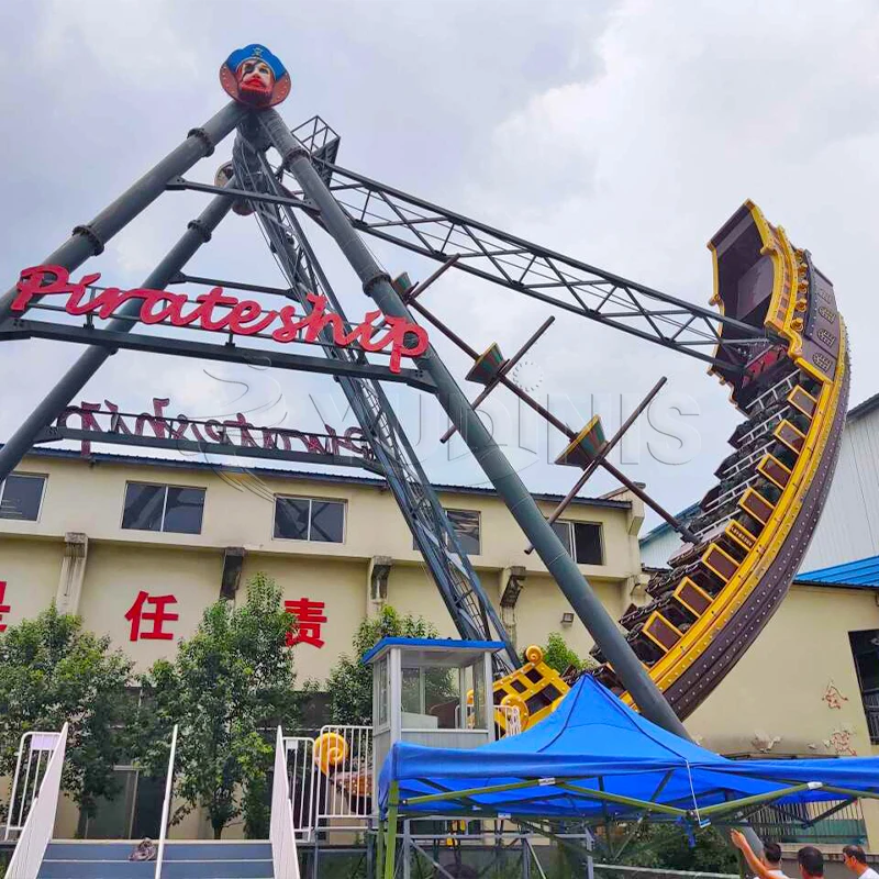 2024 news Outdoor Playground Equipment Amusement Thrill Carnival Rides Pirate ship