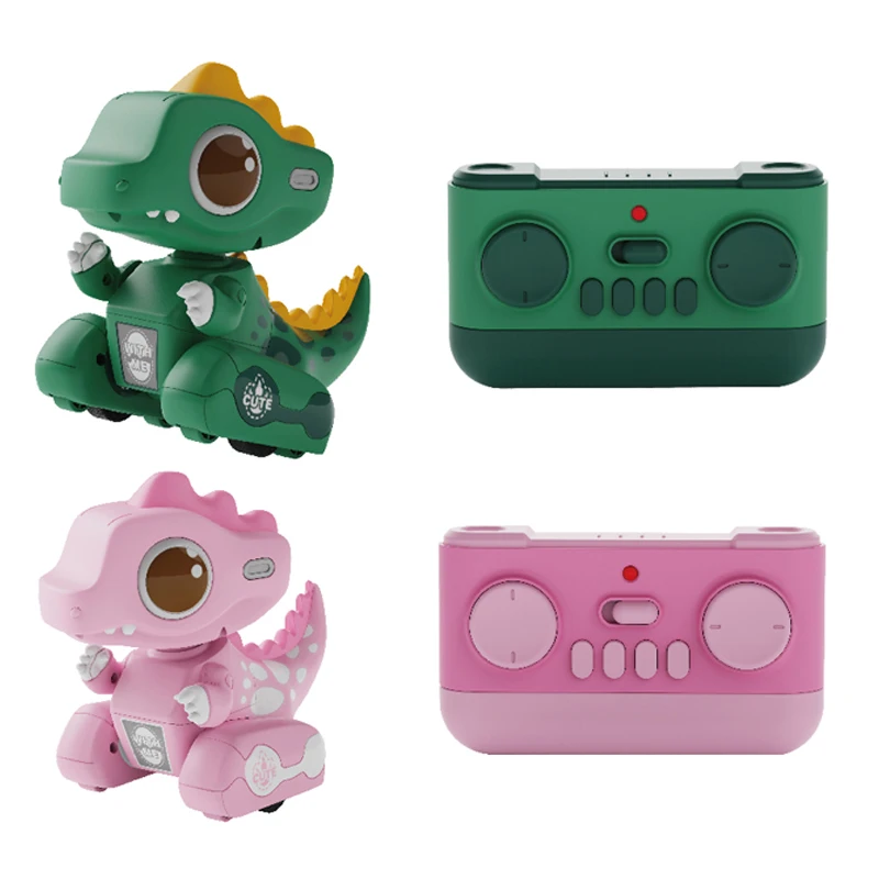 Remote control recording reading dinosaur rc small toy robot
