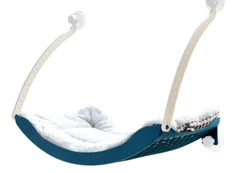 Cat Winter Sunbathing Suction Cup Soft Bed Balcony Window Swing Cat Hammock Scratching Post Hanging Basket Cat Hammock