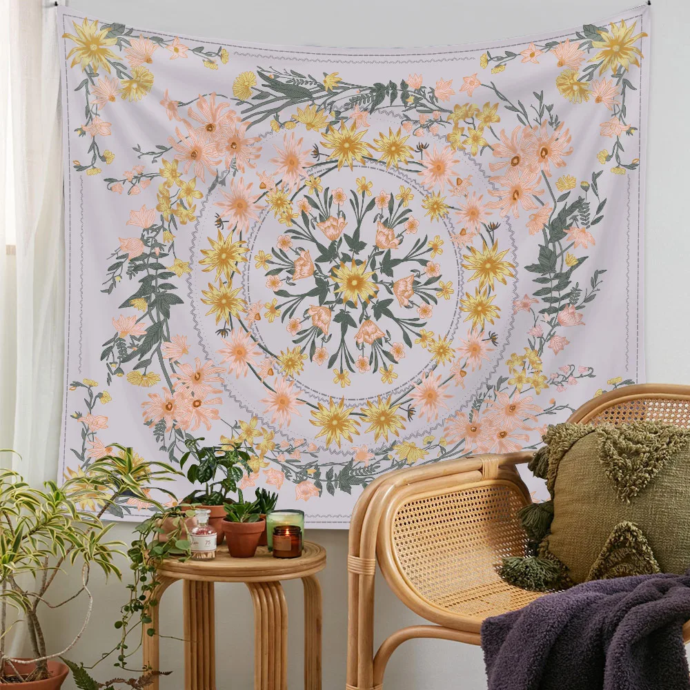 Custom Logo Printed Wall Hanging Tapestry For Home Decor Bedroom