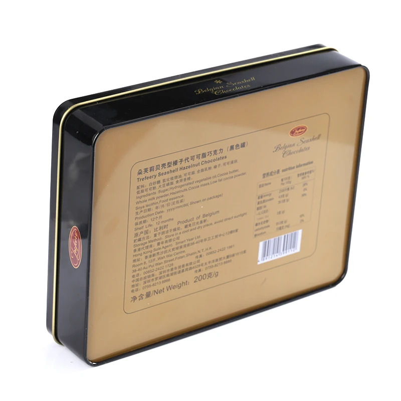 High Quality Recipe Tin Box With 4*6inches Cards And 12 Dividers Storage Box