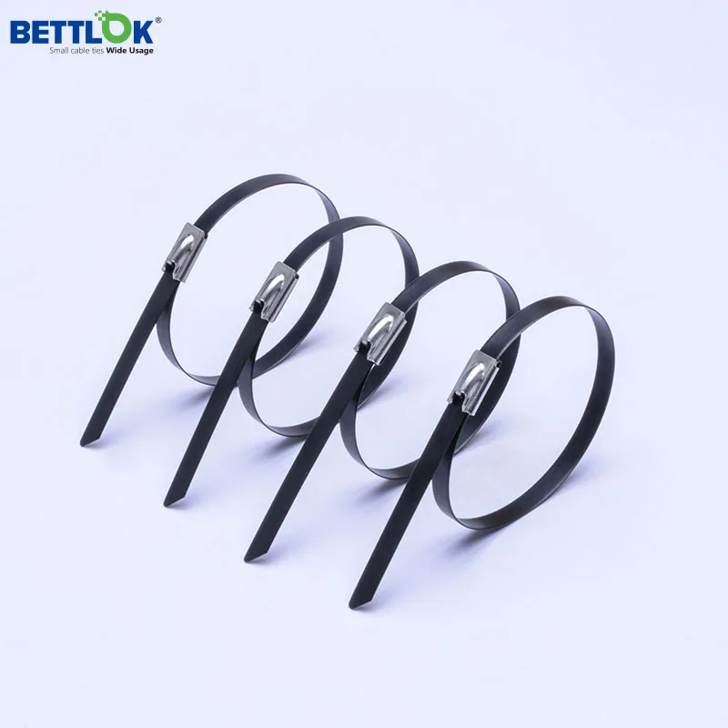 Customized Stainless Steel Self Locking Cable Ties With High Tensile Strength