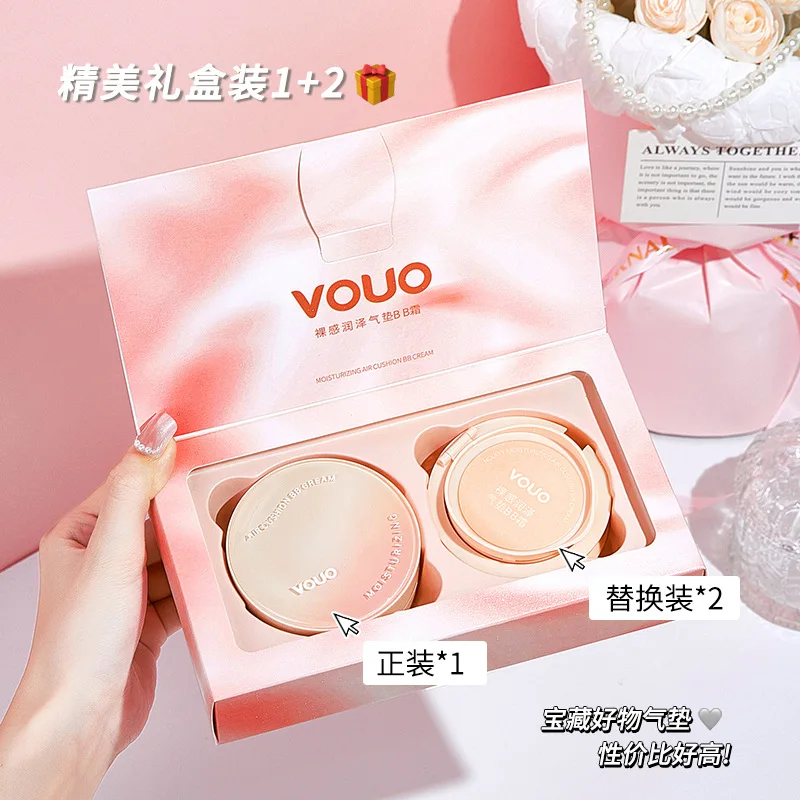 New Concealer Air Cushion Natural Moisturizing & Moisturizing Liquid Foundation bb Cream with 2 replacement sets