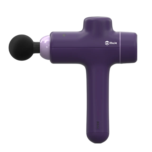 MUJE Private Label Massage Gun Electric Handheld Massage Gun Full Body Muscle Relaxation Massager 10 Speed LCD Screen