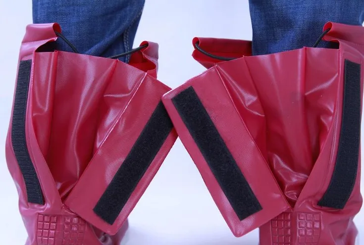 Four season Outdoor travel New style thickening can add fleece inside waterproof boots  for cycling tourism