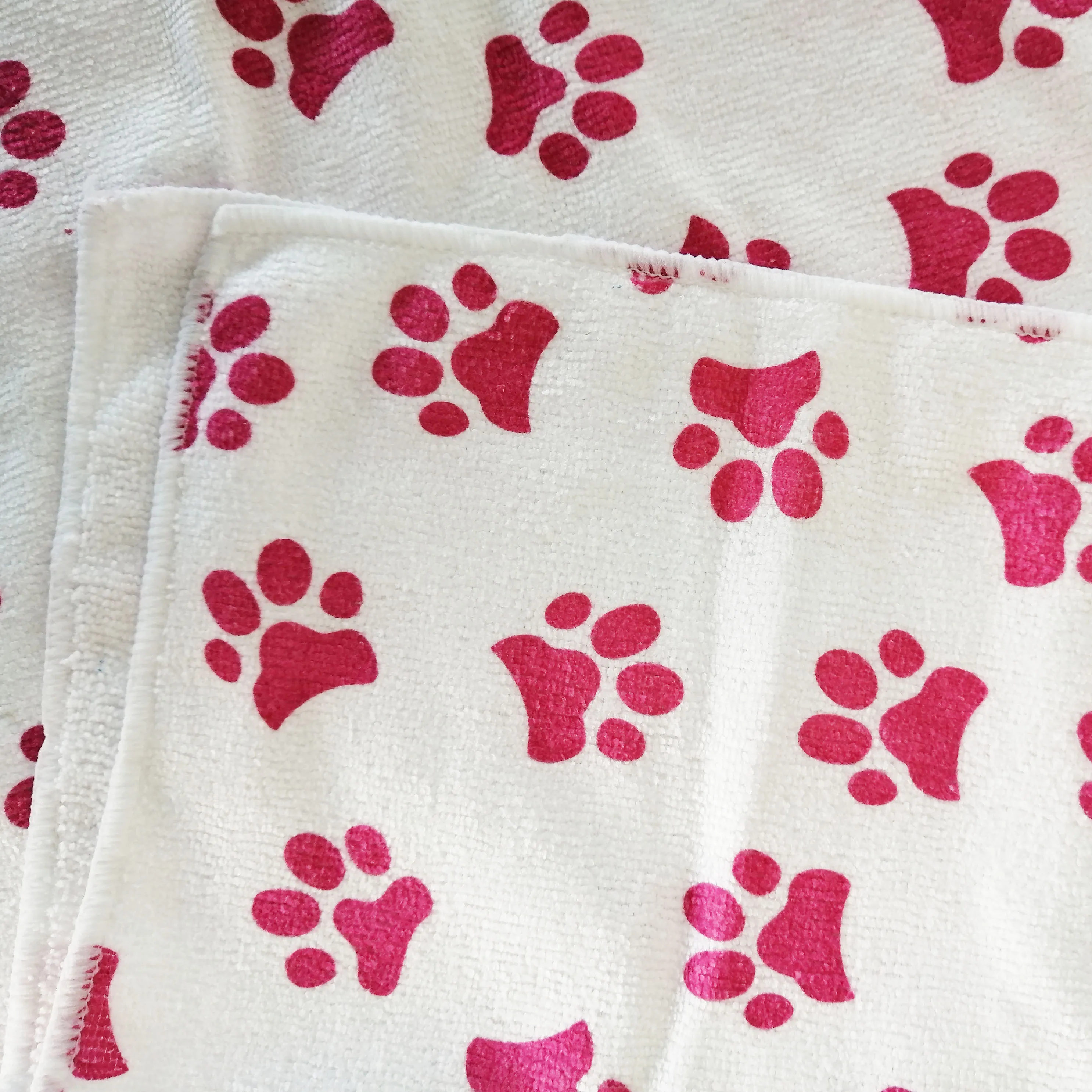 Wholesale Microfiber Dog Towel  Pet Towel Drying for Dogs and Cats Bathing