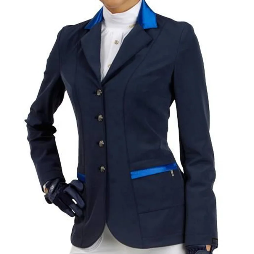 Top Brand Quantity Horse Riding Jacket Equestrian Riding Show Customized Logo  Mixed Sizes Factory Directly Top