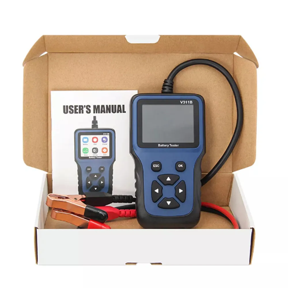 V311B Car Diagnostic Tool 9 Languages 2.8 Inch Color Display New OBDII Car Scanner OBDII Car Tester