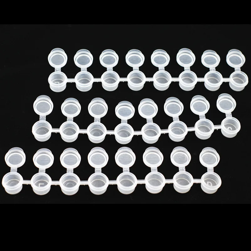 Художественные принадлежности, 2 мл * 8 пустых полосок для рисования, мини контейнер для хранения клея для рисования в продаже