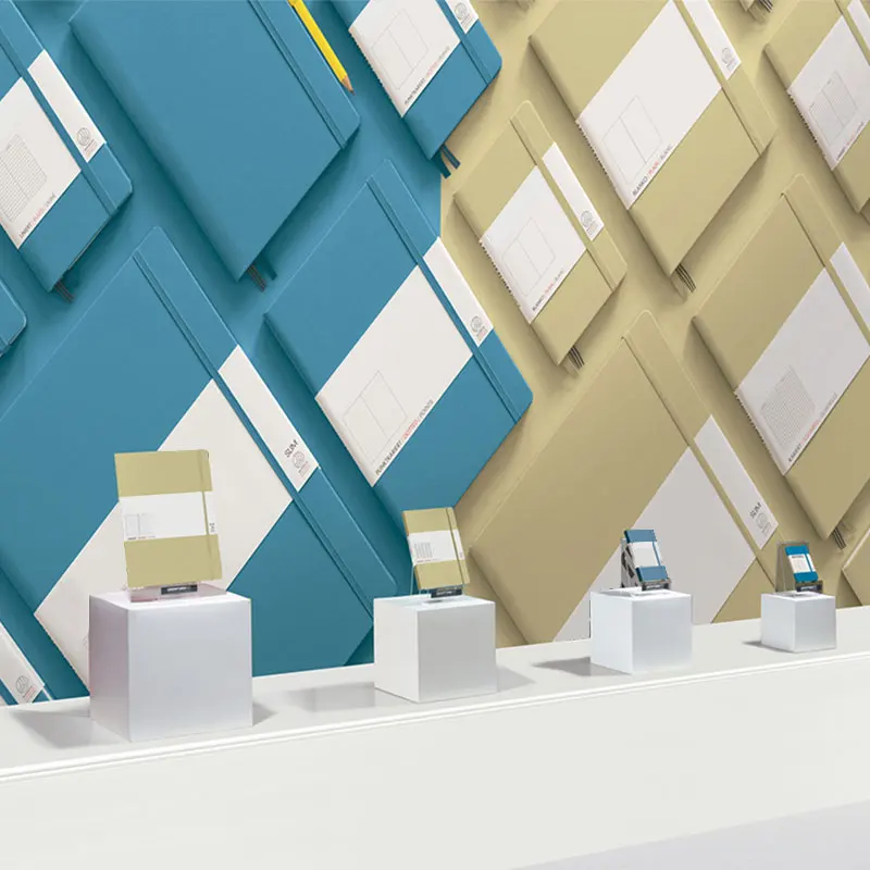 Custom 365 Pages Soft Cover Leather A5  Notebook Journal