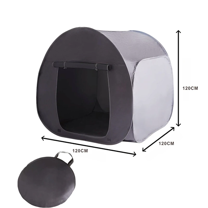 JWS-121 Customized indoor kids blackout sensory tent kids pop up privacy bed tent