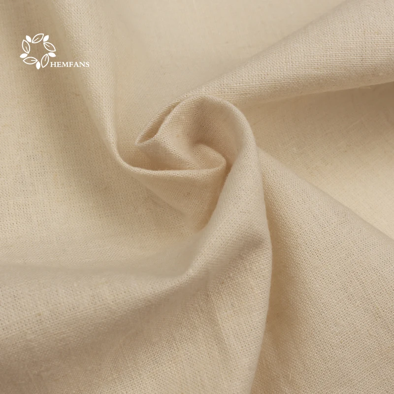 Экологичная Органическая конопляная муслиновая ткань для рубашек оптом
