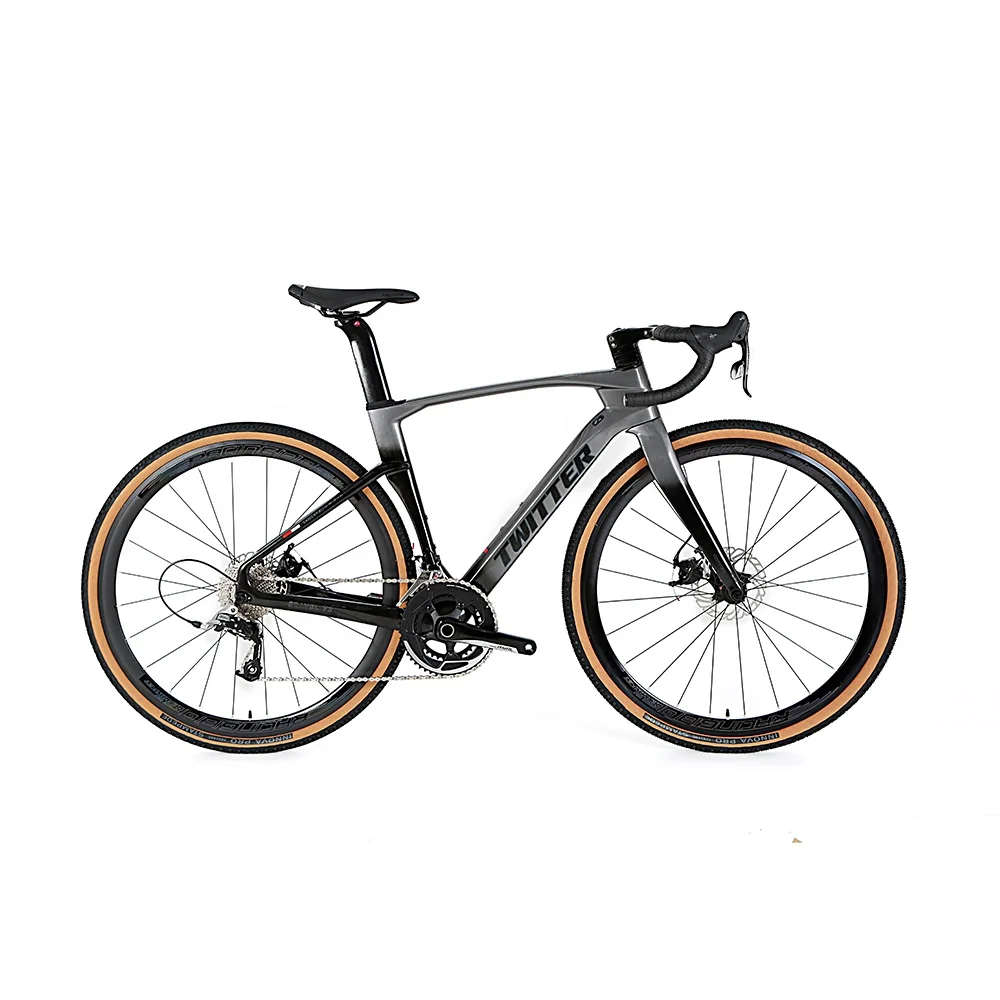 Twitter Gravel V2 R7000-22 Speed Carbon Fiber Road Bike Gravel Bike Bicycle 700*40C Disc Brake Carbon Frame Road Bike
