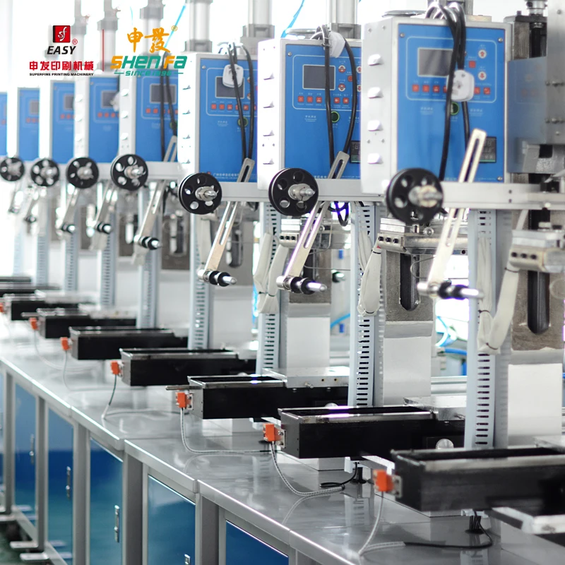 Semi-automatic hot stamping machine