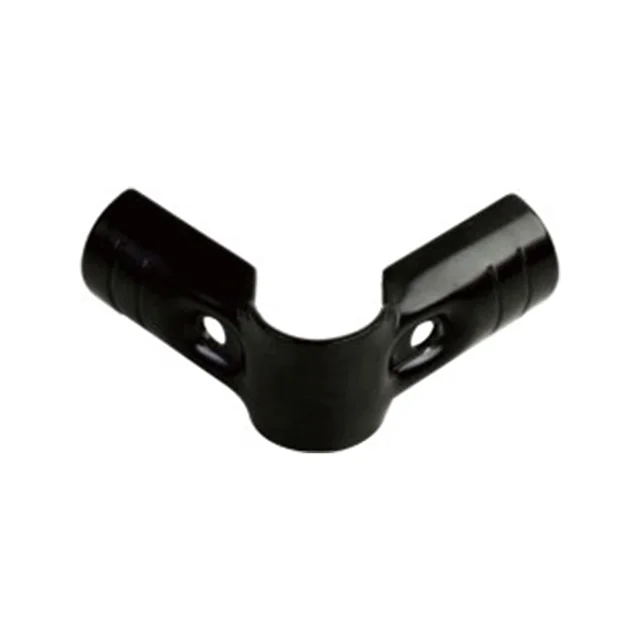 Factory price HJ-2 Electrophoresis black pipe clamp lean pipe Connector,lean pipe Joint for rack system