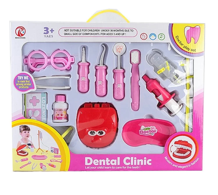 Newest Dentist Toy Pretend Doctor Play Tools Set For Kids