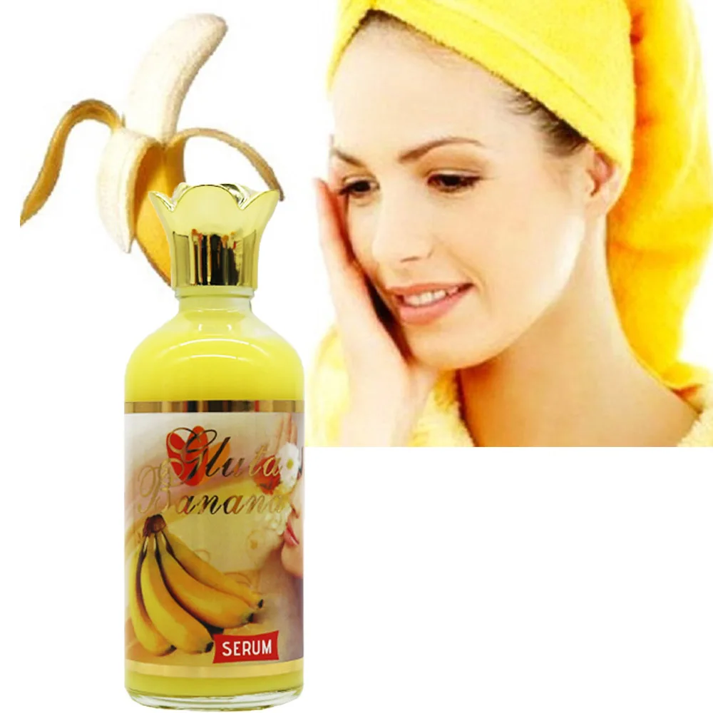 Gluta Banana Private Label New Skin Care Serum Facial Eliminate Black Spots Pimples Dark circles Stretch Marks and Comedos Serum
