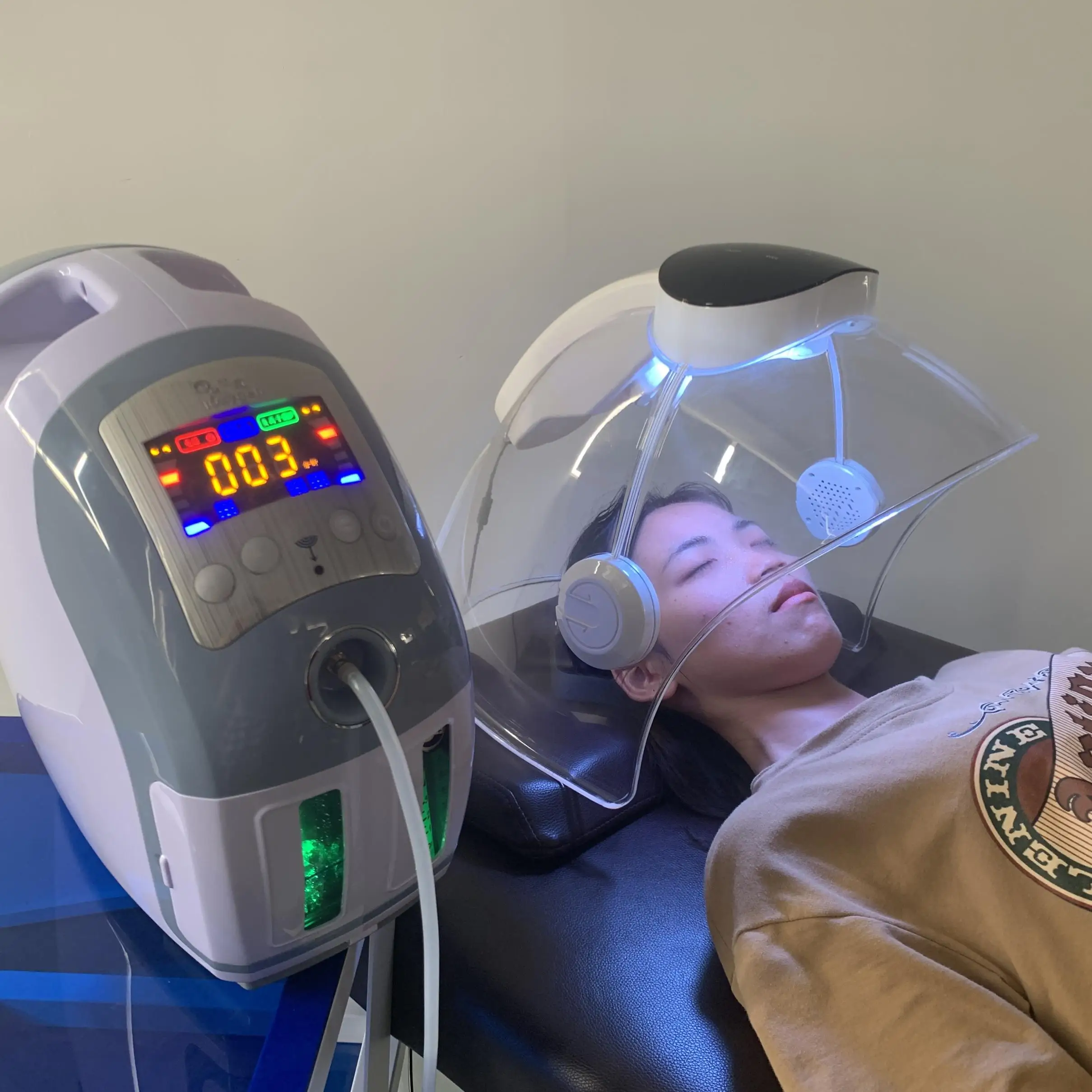 Оригинальные китайские светодиодные купольные решения o2derm для лица кислородная струя o2 Derm машина o2toderm