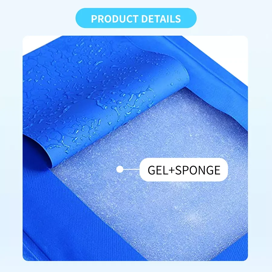Activated Gel Cooling Mat For Dogs Cats  Pet Self Cooling Summer Sleeping Cooling Blanket