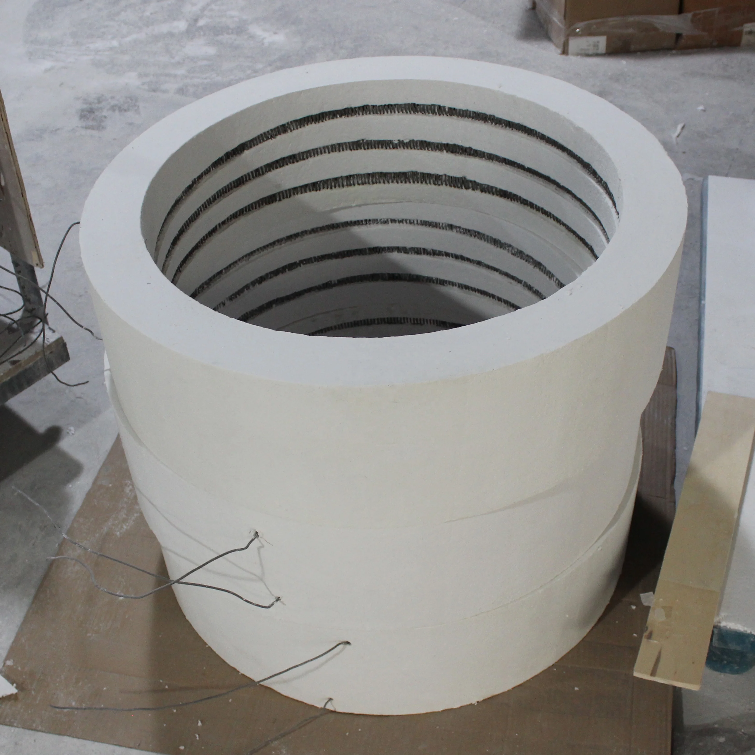 Высокотемпературная печь из керамического волокна с сопротивляющей проволокой