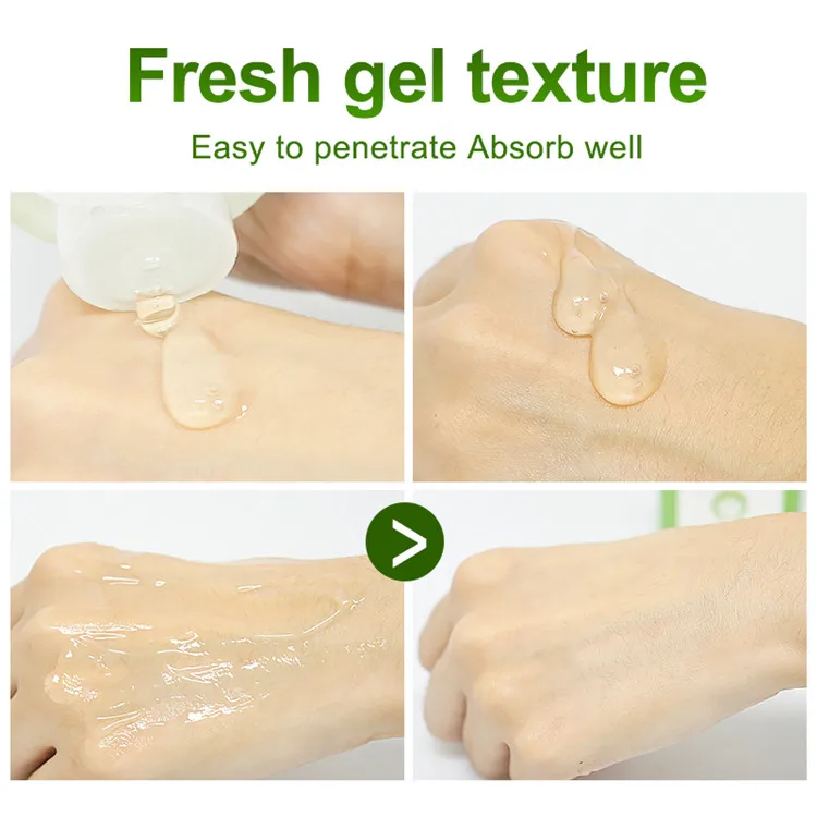 OEM new product korea Skincare best natural moisturizing soothing Organic 100% natural capsule pure aloe vera gel for face