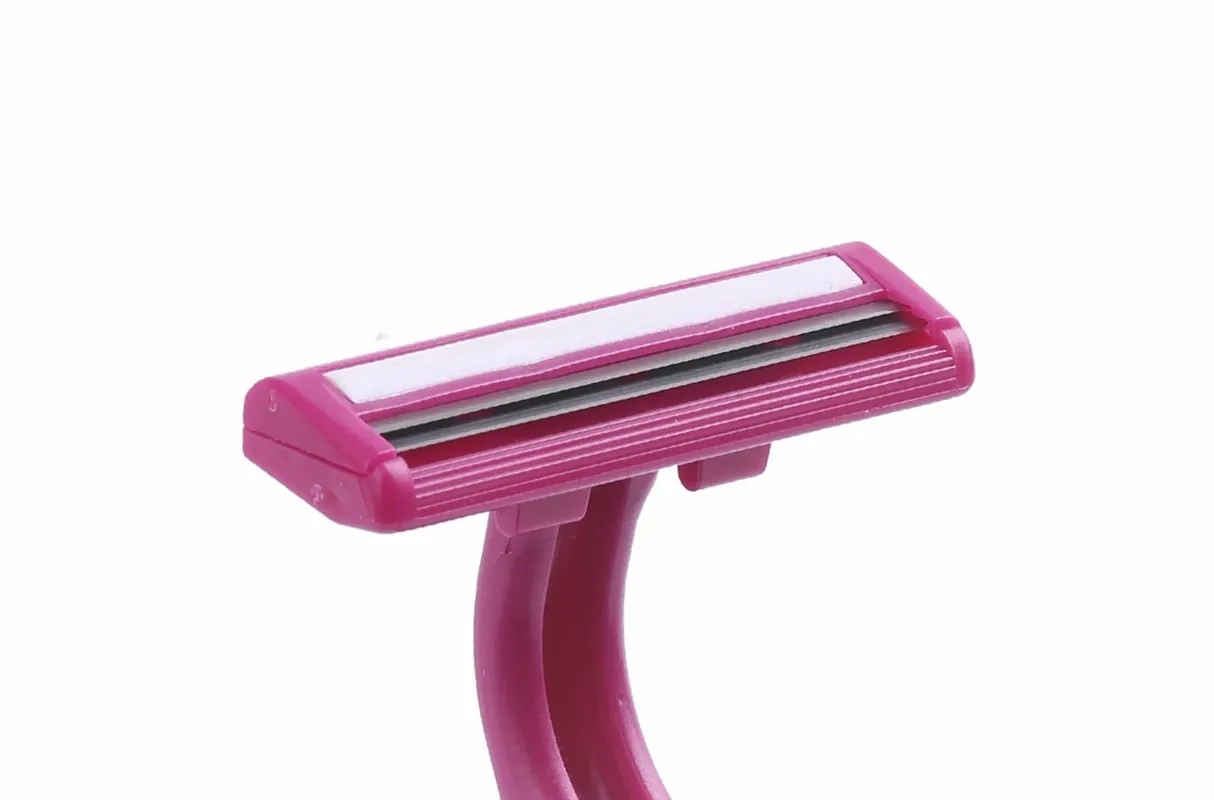 Hot Sale 2024 Factory Directly Supply High Quality Stainless Steel 2 Blades Click Twins 2 Tiger Safety Razor for Women Face