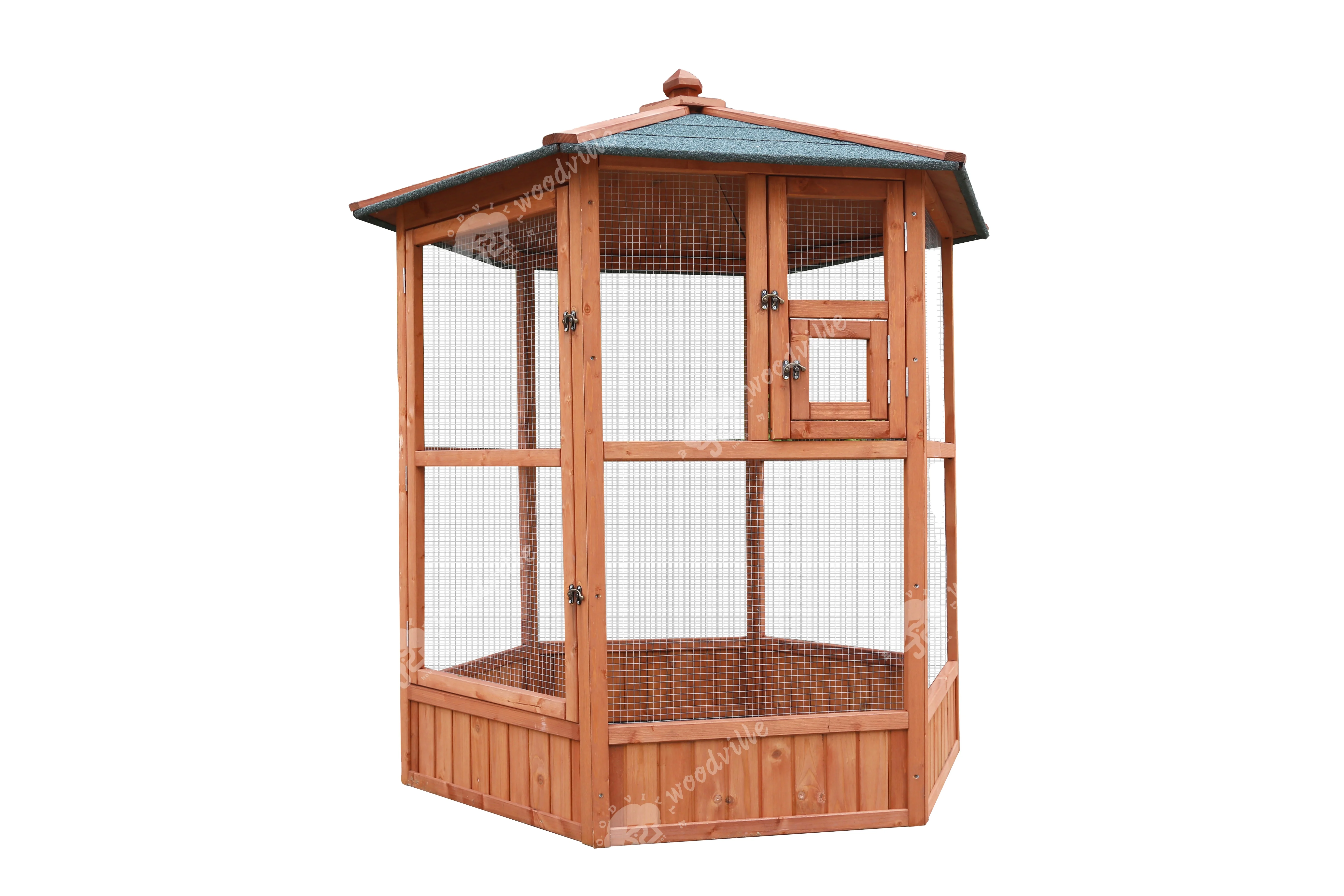 Sustainable Bird Cage Large Aviary Racing Wooden Carton Packing  Pet Cages Houses for parrot