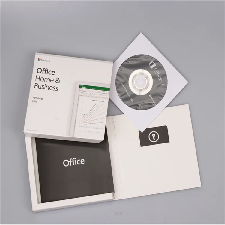 Office 2019 Home and Business For Windows retail key office hb full package DVD