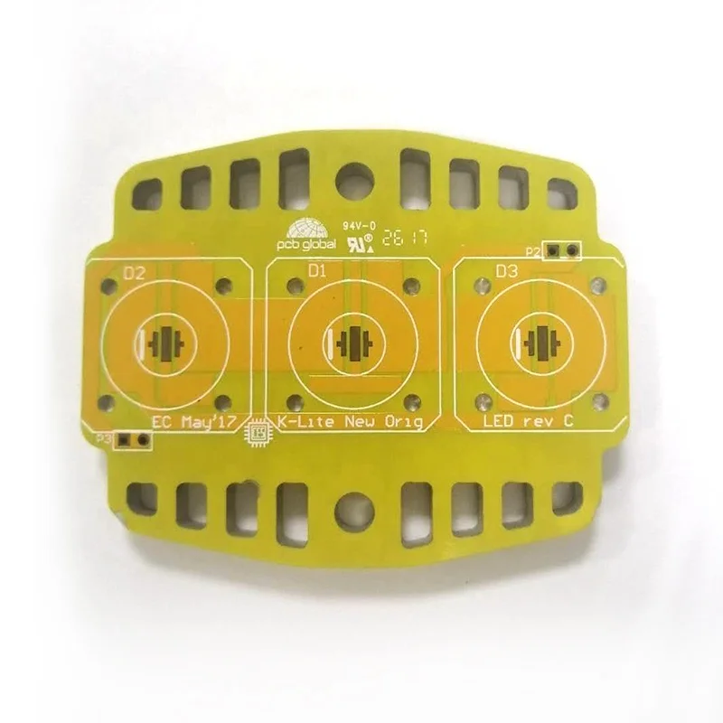 
High Quality OEM PCB Making Circuit Boards 4OZ Double Side 2 Layers Aluminum PCB for Industrial Control 