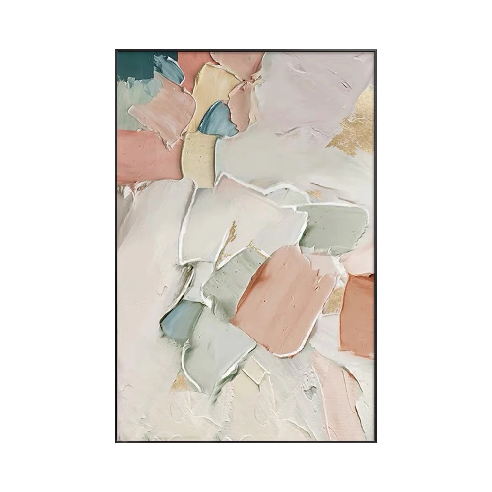 High Quality Modern Abstract Canvas Handmade Oil Painting Abstract Design Wall Art Picture