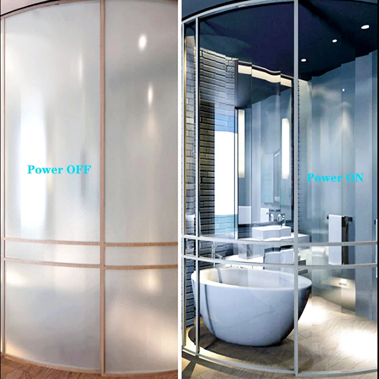 Switchable Smart Pdlc Window Self-adhesive electric Intelligent Glass Film For Intelligent Glass Architectural Decorative