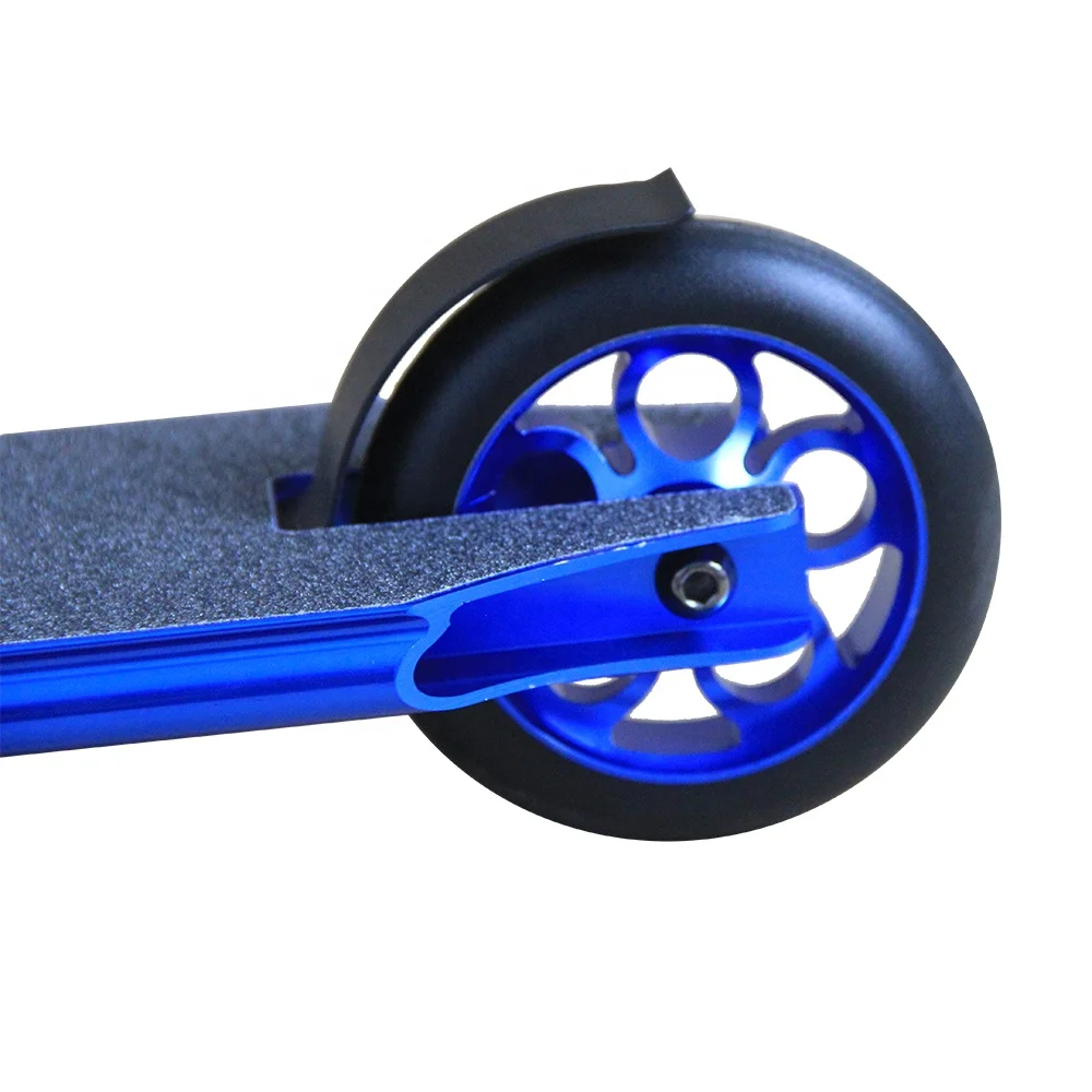 Wholesale aluminum Neo Chrome Blue 110mm Freestyle Pro Scooter Stunt Scooters for sale