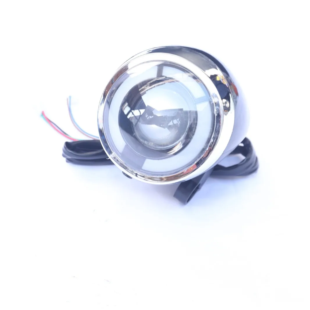 Electric Scooter Headlight Front Spot Light E-motorcycle Lamp 1500W 2000W 1000W LED Bluetooth for Citycoco Motorcycle Parts