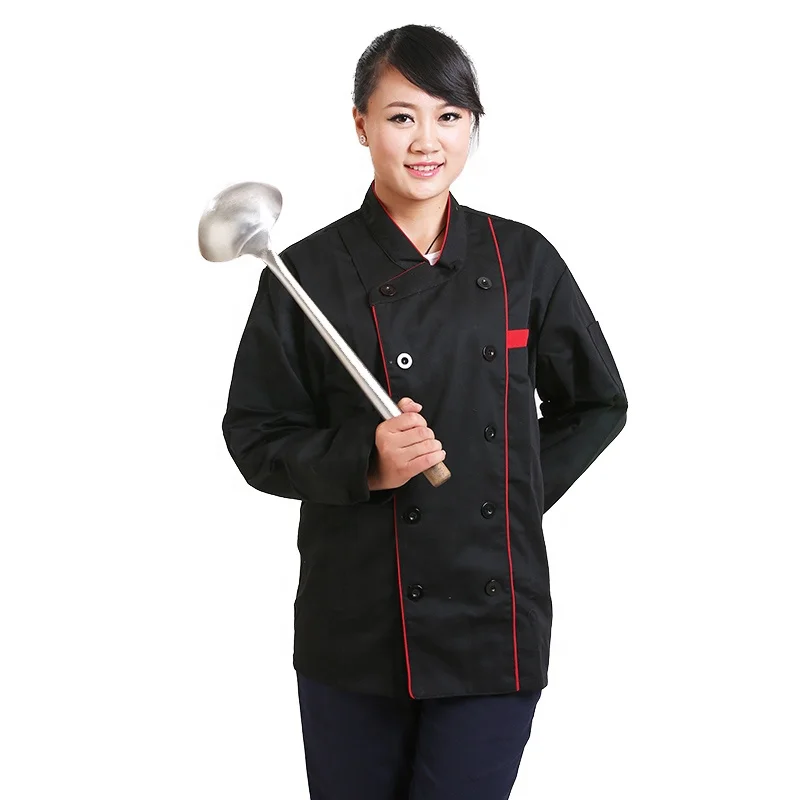 OEM restaurant uniform white chef coat cooking chef jacket restaurant uniform chef jacket